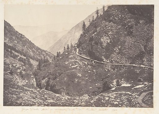 Gorge d'Astos, prise en revenant du lac d'Oo, Luchon