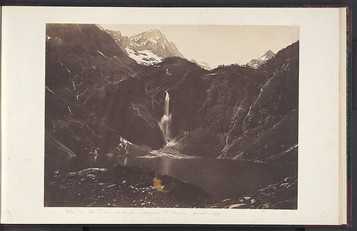 Vue du lac d'Oo ou Seculejo, Bagnère de Luchon