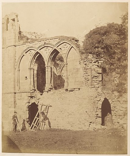 Easby Abbey.  The Refectory