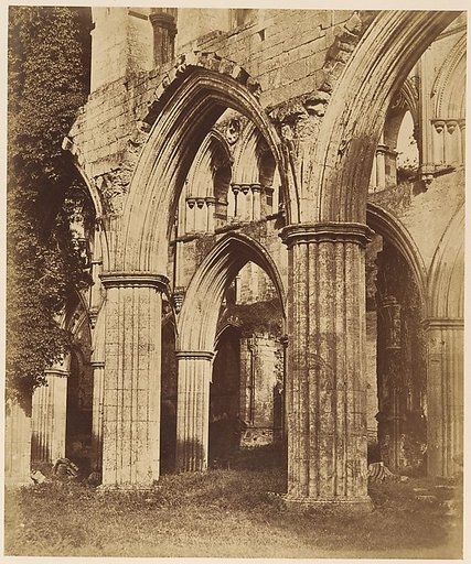 Rivaulx Abbey.  Looking Across the Choir