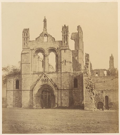 Kirkstall Abbey.  From the West