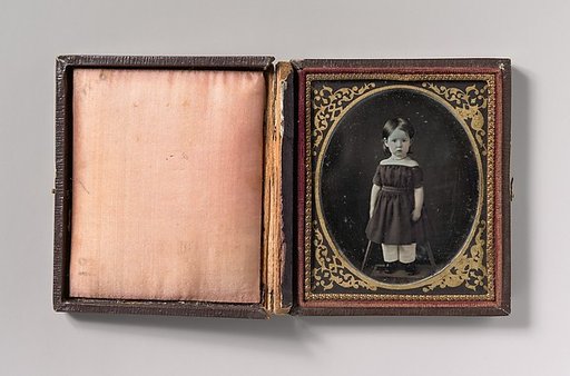 [Young Girl Standing on Short Platform]