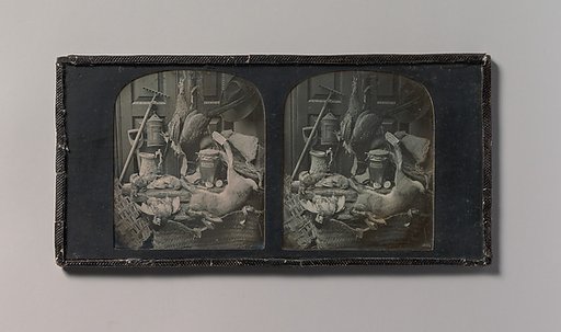 [Still-life of Game with Rake and Onion Jar]