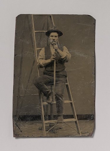 [Man on a Ladder]