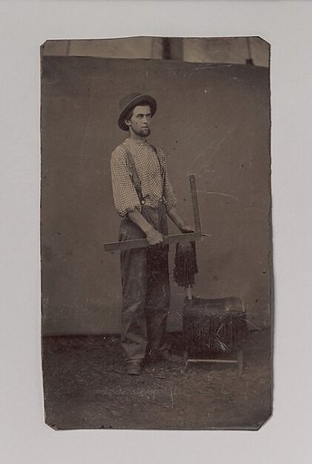 [Carpenter with Square]