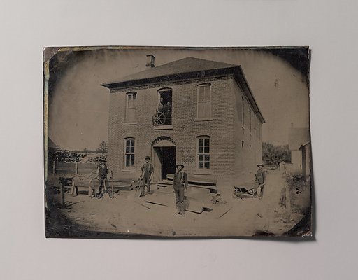[A.S. Howard Building Under Construction]