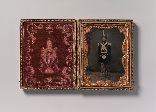 [Union Militia Soldier with Rifled Musket]