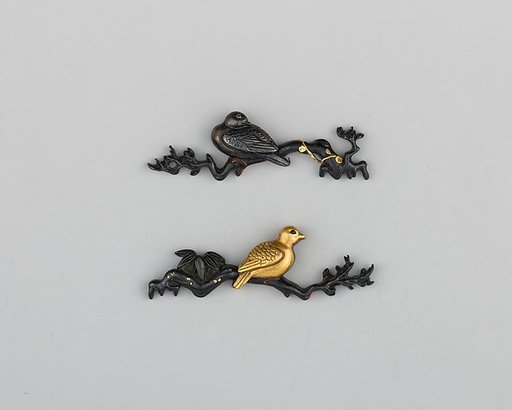 Pair of Sword-Grip Ornaments (Menuki)
