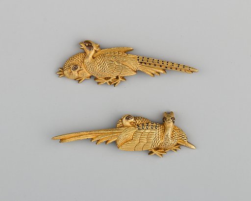 Pair of Sword-Grip Ornaments (Menuki)
