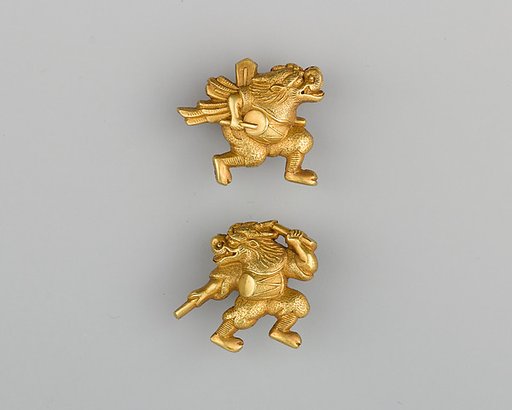 Pair of Sword-Grip Ornaments (Menuki)