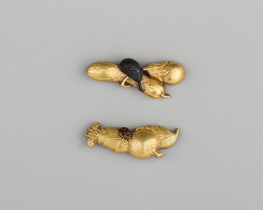 Pair of Sword-Grip Ornaments (Menuki)