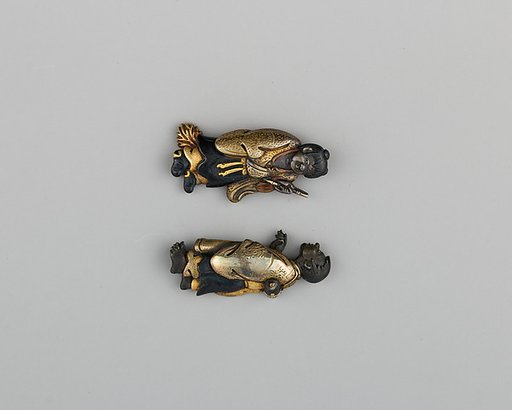 Pair of Sword-Grip Ornaments (Menuki)
