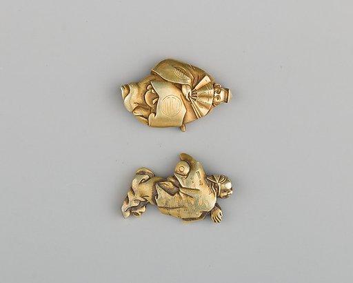 Pair of Sword-Grip Ornaments (Menuki)