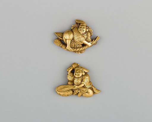 Pair of Sword-Grip Ornaments (Menuki)