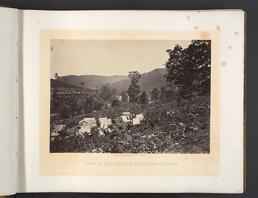 Pass in the Raccoon Range, Whiteside No. 2