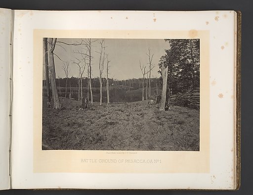 Battle Ground of Resacca, Georgia No. 1