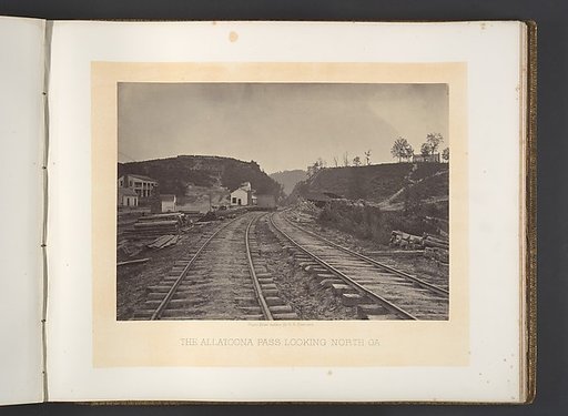 The Allatoona Pass Looking North, Georgia