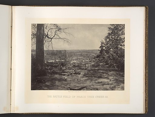 The Battle Field of Peach Tree Creek, Georgia