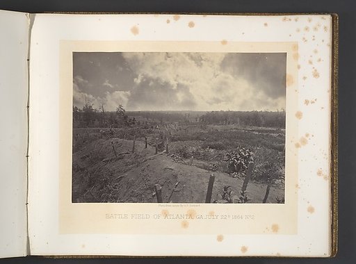 Battle Field of Atlanta, Georgia, July 22nd 1864 No. 2