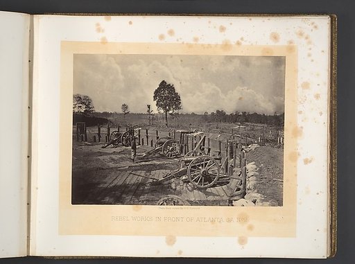 Rebel Works in Front of Atlanta, Georgia No. 2