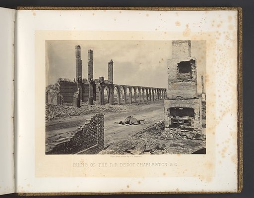 Ruins of the R.R. Depot, Charleston, South Carolina