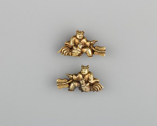 Pair of Sword-Grip Ornaments (Menuki)
