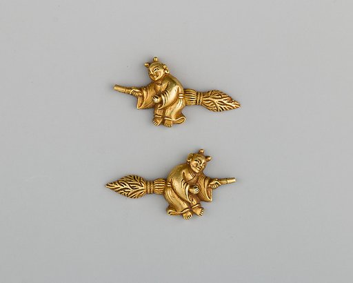 Pair of Sword-Grip Ornaments (Menuki)