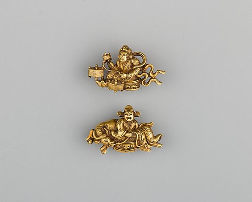 Pair of Sword-Grip Ornaments (Menuki)