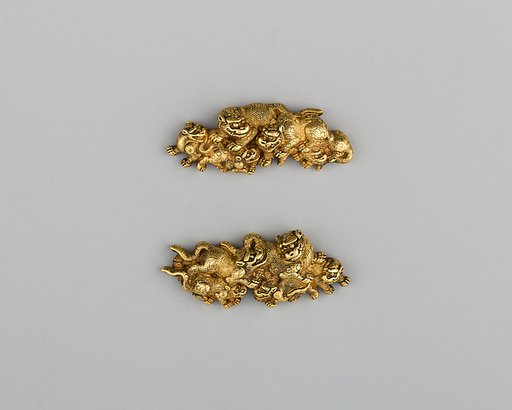 Pair of Sword-Grip Ornaments (Menuki)