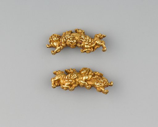 Pair of Sword-Grip Ornaments (Menuki)