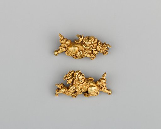 Pair of Sword-Grip Ornaments (Menuki)