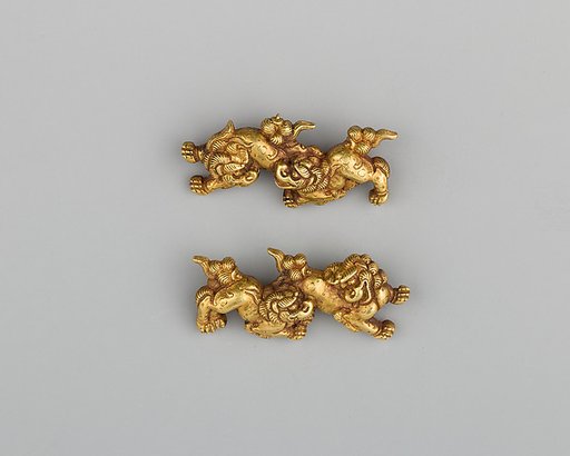 Pair of Sword-Grip Ornaments (Menuki)