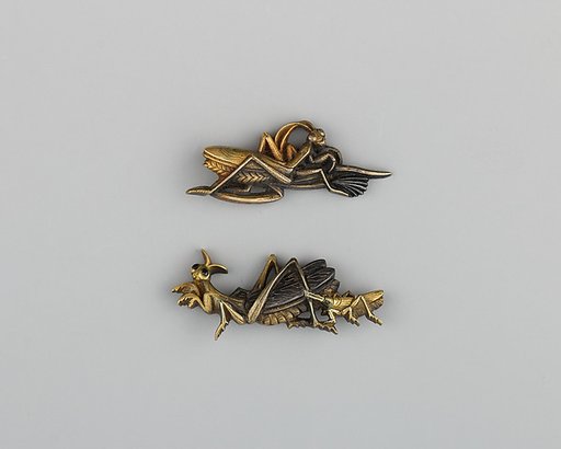 Pair of Sword-Grip Ornaments (Menuki)