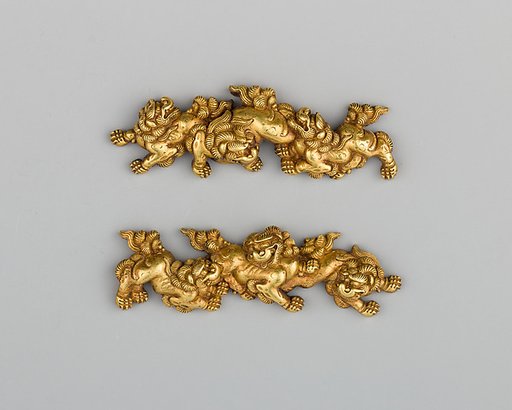 Pair of Sword-Grip Ornaments (Menuki)
