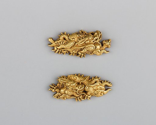 Pair of Sword-Grip Ornaments (Menuki)