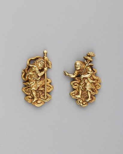 Pair of Sword-Grip Ornaments (Menuki)