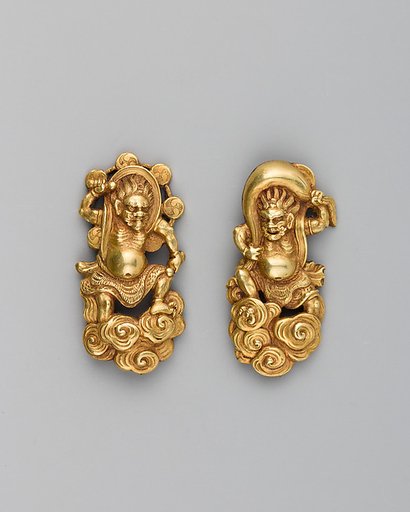 Pair of Sword-Grip Ornaments (Menuki)