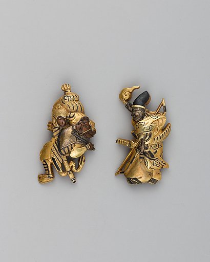 Pair of Sword-Grip Ornaments (Menuki)