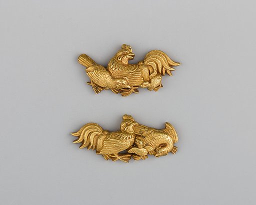 Pair of Sword-Grip Ornaments (Menuki)