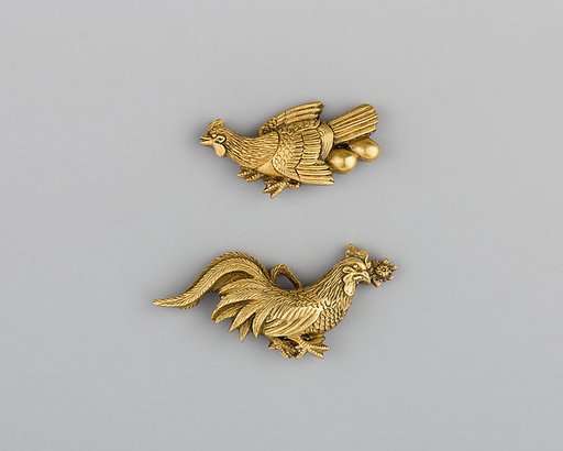 Pair of Sword-Grip Ornaments (Menuki)