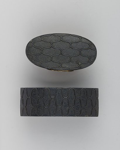 Sword-Hilt Collar and Pommel (Fuchigashira)
