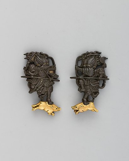 Pair of Sword-Grip Ornaments (Menuki)