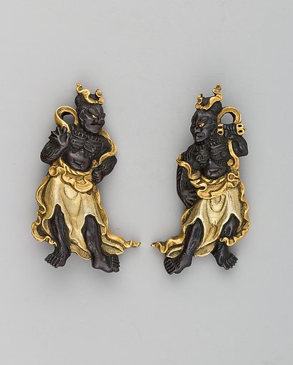 Pair of Sword-Grip Ornaments (Menuki)