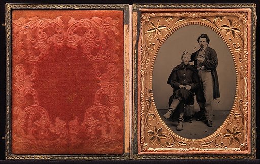 [Union Soldier and Barber]