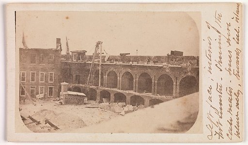 The Evacuation of Fort Sumter, April 1861