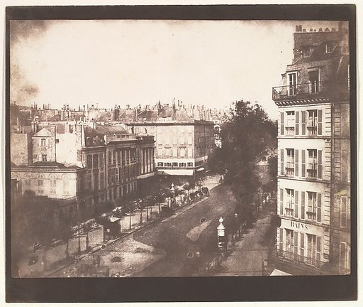 View of the Boulevards of Paris