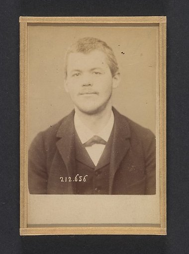 Baerisvuyl. Frédéric, Jean. 28 ans, né à Fribourg (Suisse). Ébéniste. Anarchiste. 8/1/93.