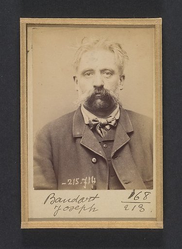 Baudart. Joseph, Philippe. 42 ans, né à Reims le 25/3/51. Boucher. Anarchiste. 15/3/94.