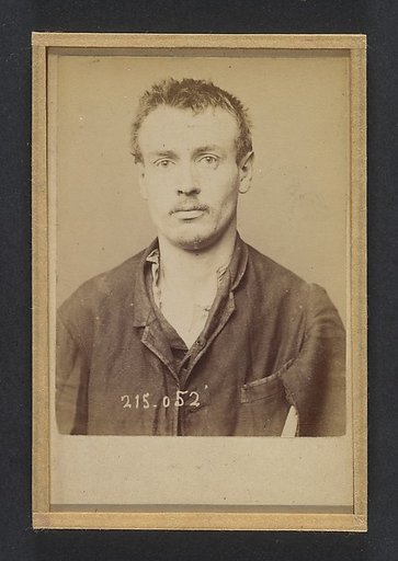 Benoit. Antoine. 29 ans, né à Paris Xle. Journalier. Anarchiste, vagabondage. 4/3/94.