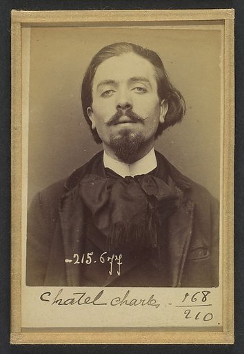 Chatel. Charles. 25 ans, né le 8/10/68 à Paris XVIIle. Anarchiste. 14/3/94.